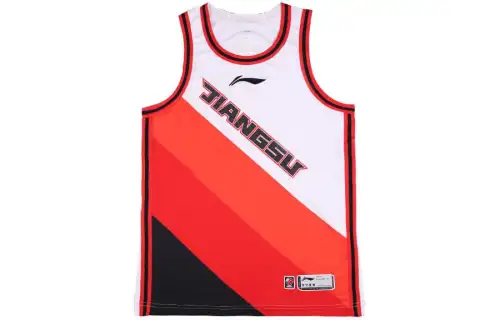 Li Ning CBA Collection Basketball Jersey League Version 23 24 Jiangsu Team Men's Red