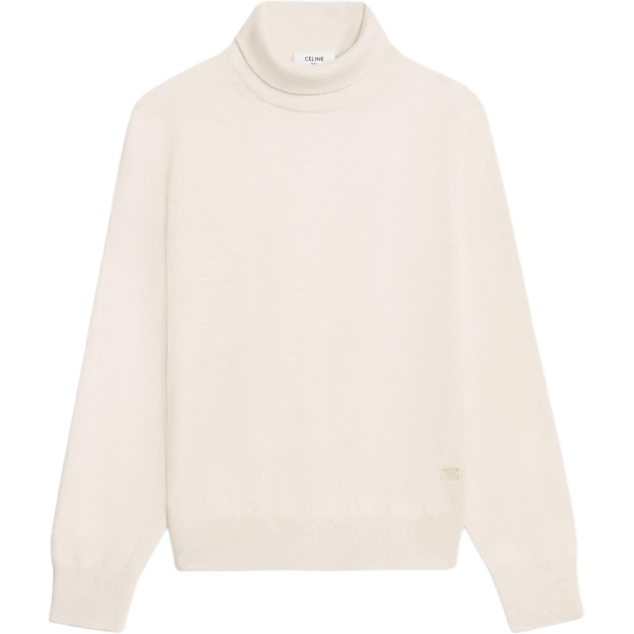 CELINE Turtleneck Knit Sweater