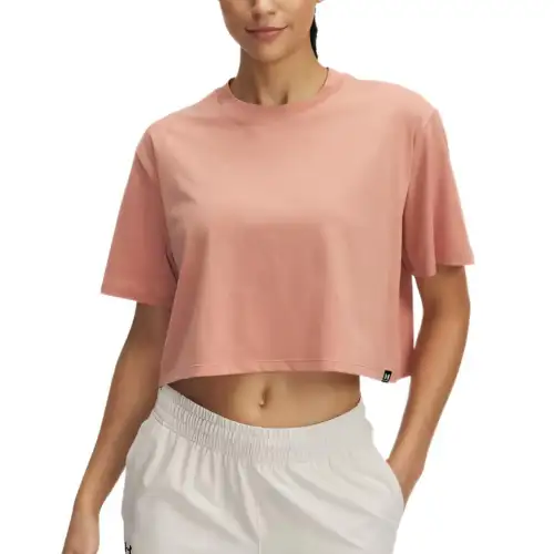 Under Armour Rival Regular T Shirt Women's Pink