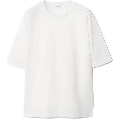 Burberry Logo Embroidered Crewneck T-Shirt