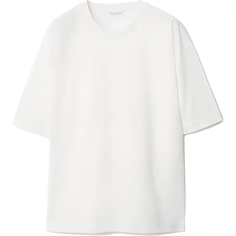 Burberry Logo Embroidered Crewneck T-Shirt