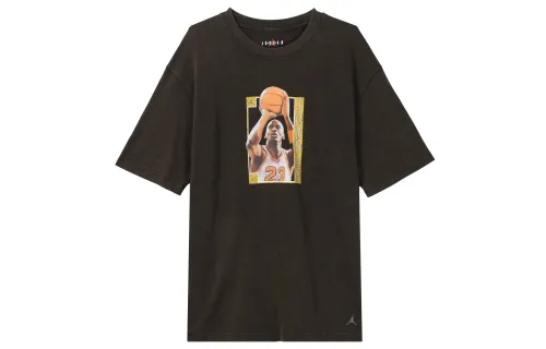 Jordan Drop Shoulder Sleeve T Shirt Women's Black