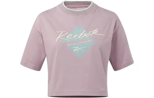 Reebok Regular T Shirt Women's Light Purple
