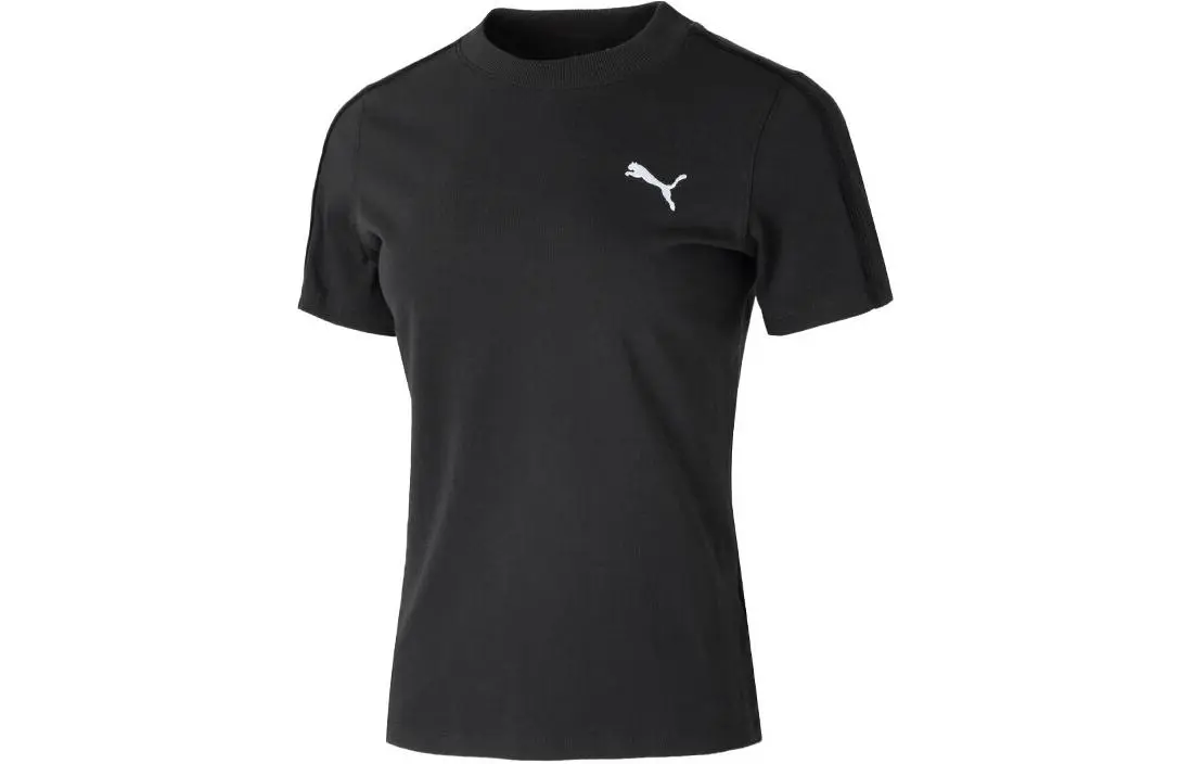 PUMA Set in Sleeve T Shirt Women's Black