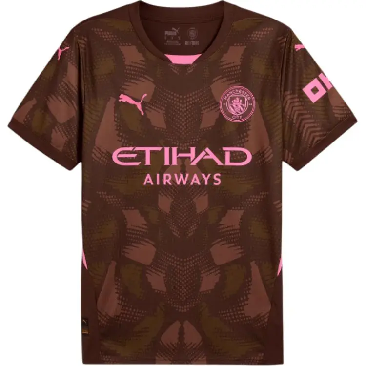 PUMA Manchester City Soccer Jersey Men's Russet
