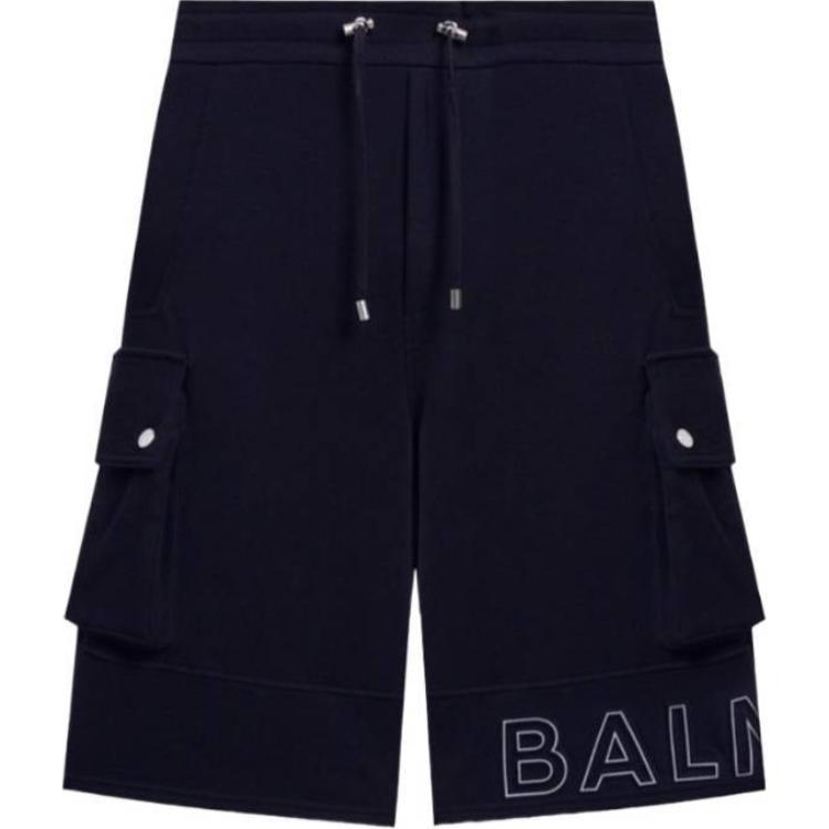 Мужские шорты BALMAIN (черные)