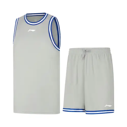 Li Ning, basketball breathable set, with your logo imprint, men's style