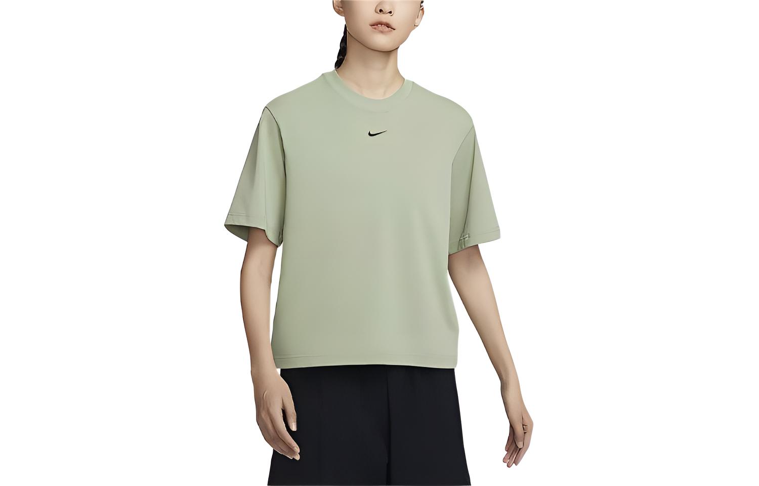 Женская футболка Nike Sportswear Essentials (оливково-зеленая)