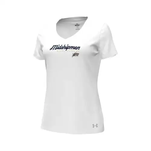 Under Armour Performance CottonCollegiate Regular T Shirt Women's White