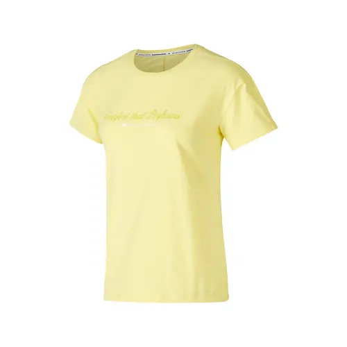 Skechers SS24 T Shirt Women's Soft Yellow