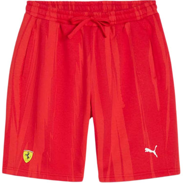 PUMA Shorts Con Estampado Integral Para Hombre Scuderia Ferrari Race