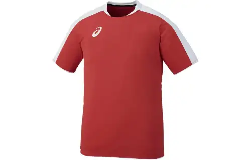 ASICS T Shirts Men's Red Moderate Straight Fit
