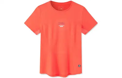 Anta SS22 T Shirt Women's Persimmon Red