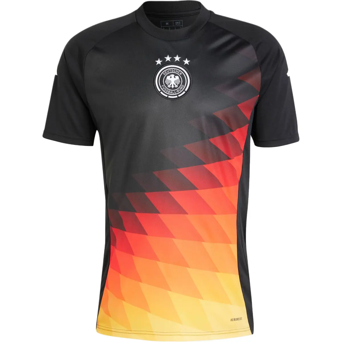 Adidas Germany National Team Germany Pre Match Jersey Soccer Jersey Fan Edition Men's Black