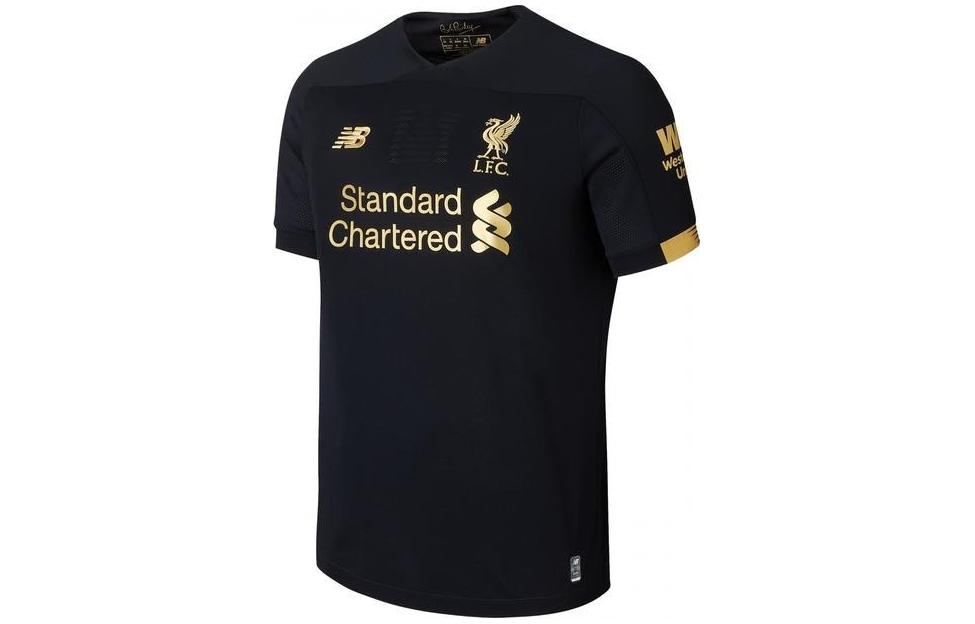 New Balance Liverpool FC Goalkeeper T Shirt Men’s Black