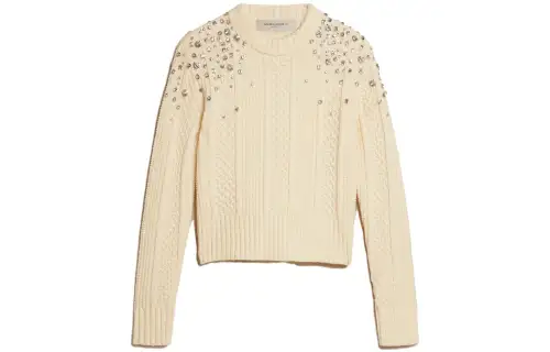Golden Goose Deluxe Brand Embellished Knitted Jumper