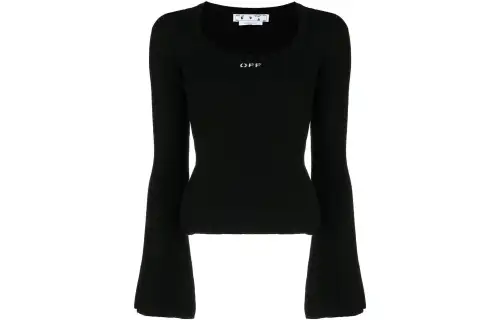 OFF WHITE SS22 T Shirt Women's Black