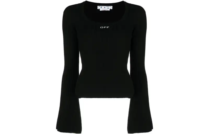 OFF WHITE SS22 T Shirt Women's Black
