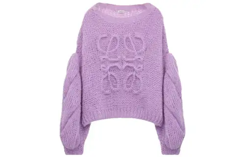 LOEWE Anagram Sweater 'Parma Violet'