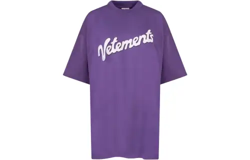 Vetements Drop Shoulder Sleeve T Shirt Women's