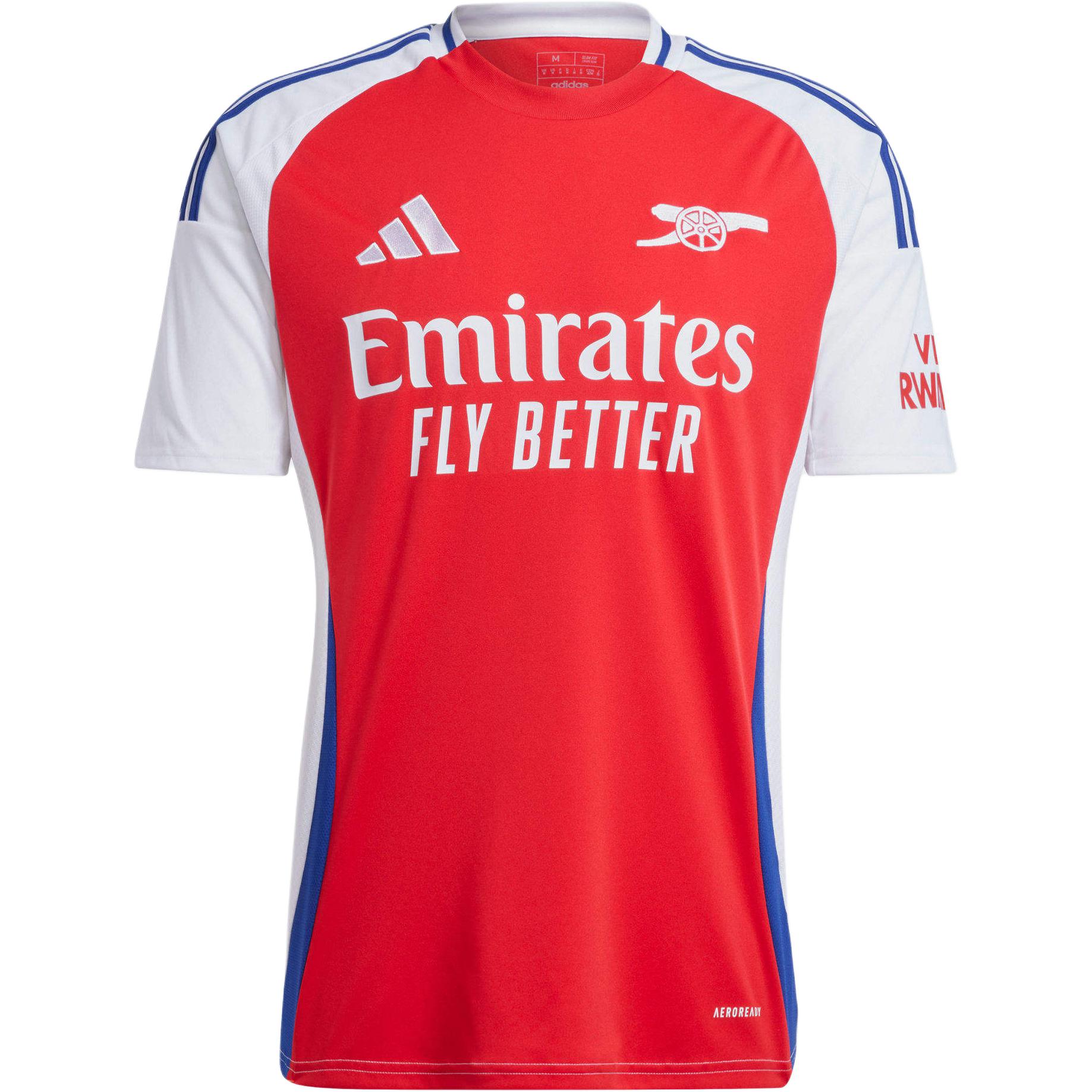 Adidas, retro football red football uniform with a round collar, with your logo imprint, loose fit