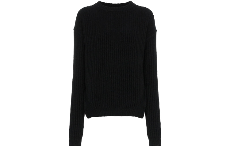RICK OWENS/RO SS21 Loose Fit Sweater Women's Black