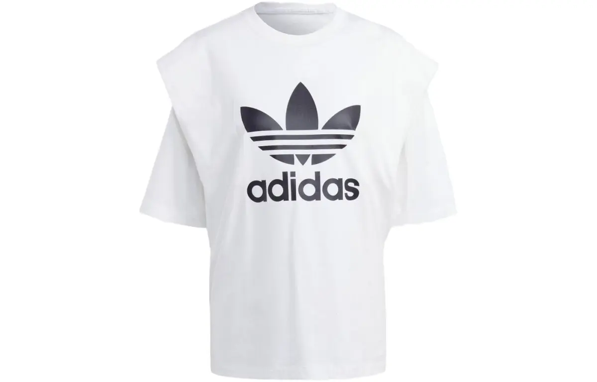 Adidas Originals Regular T Shirt Women's White Japan Version