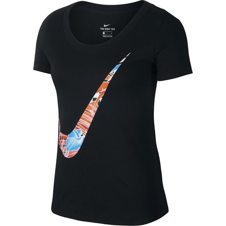 Женская футболка Nike Breathable T-Shirt (черная)