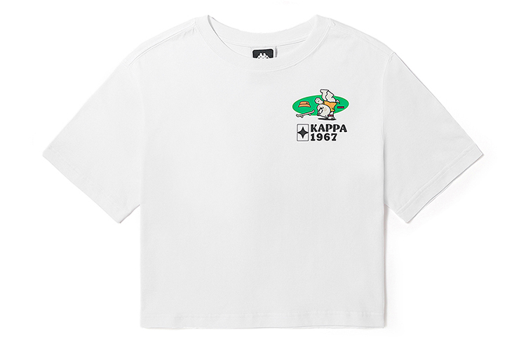 Женская футболка Kappa (белый) — фото 7