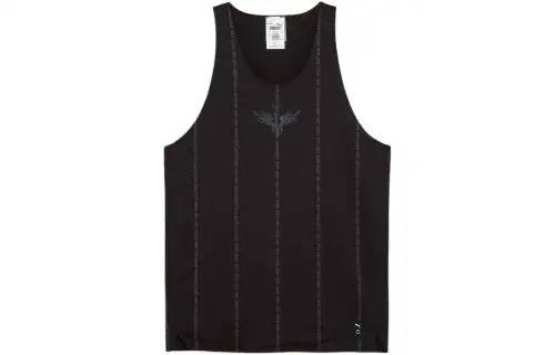 PUMA Basketball Jerseys Men's Black Moderate Other