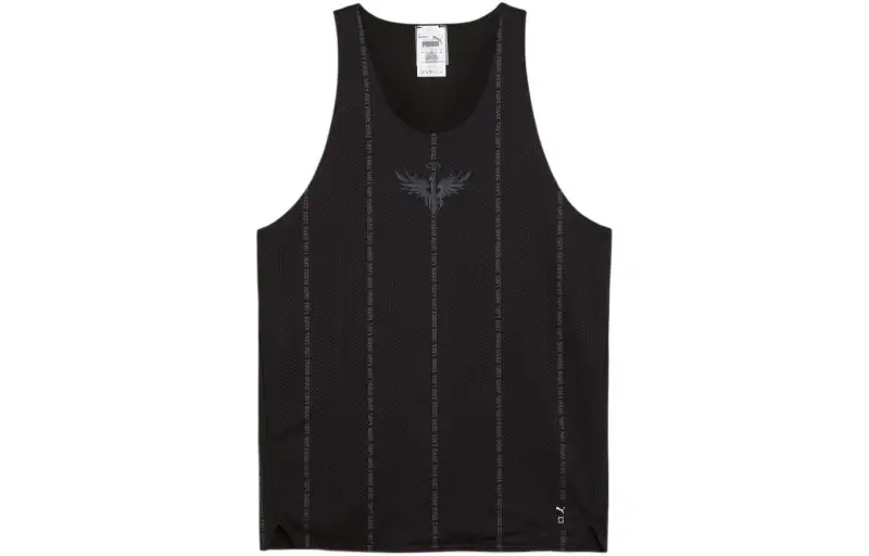 PUMA Basketball Jerseys Men's Black Moderate Other