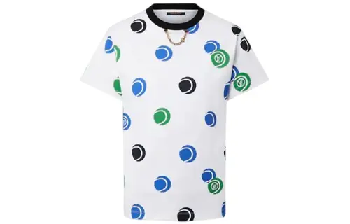 Louis Vuitton tennis ball-print T-shirt