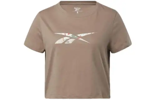 Reebok Regular T Shirt Women's Brown