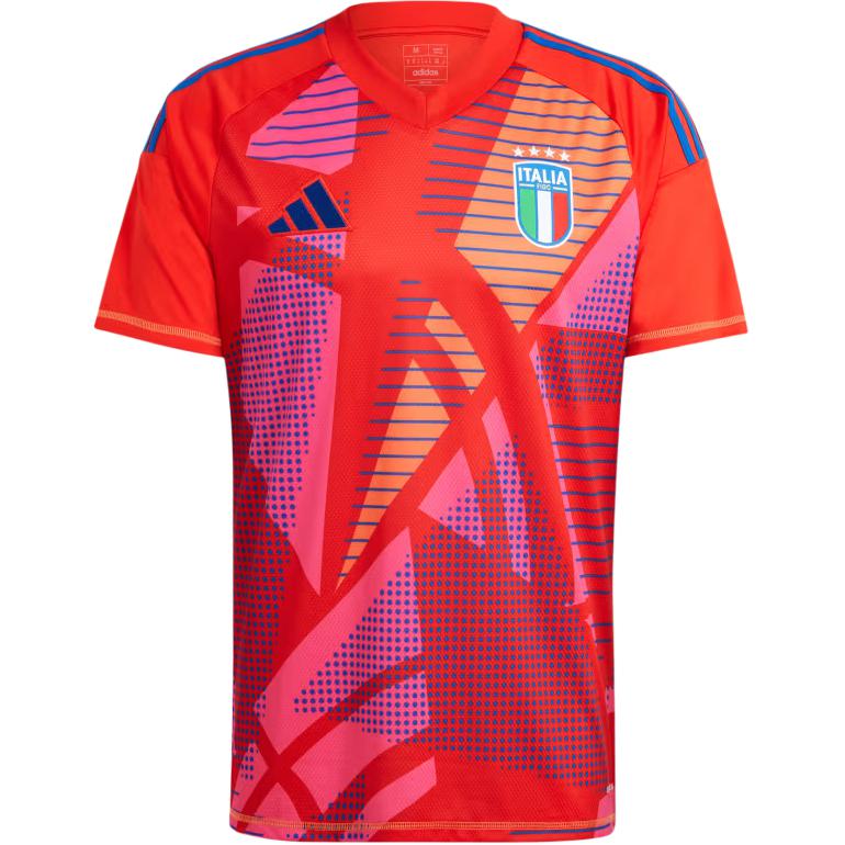 Adidas ITALY TIRO 23 GOALKEEPER JERSEY Soccer Jersey Men's Red