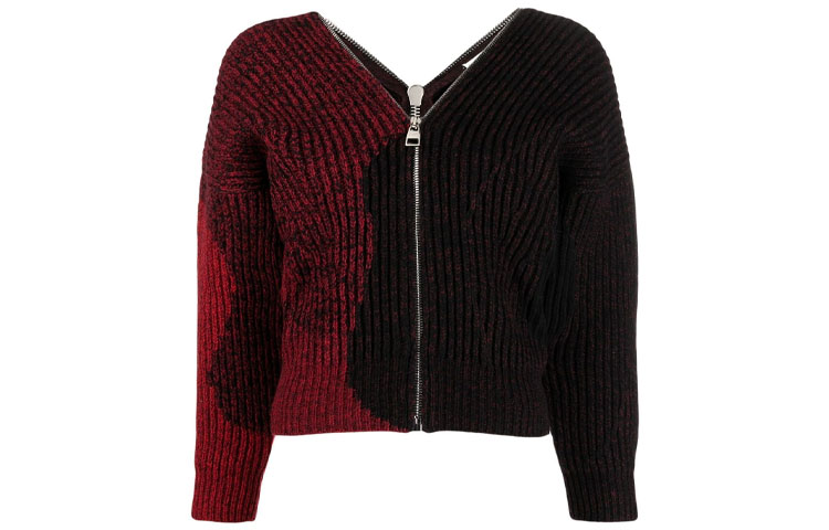 Женский кардиган Alexander McQueen (красный)