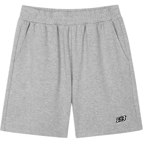 Skechers Colorful Casual Shorts Men's Medium Heather Gray
