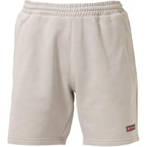 Reebok RI LOGO MASH UP SHORT Casual Shorts Men's Ecru