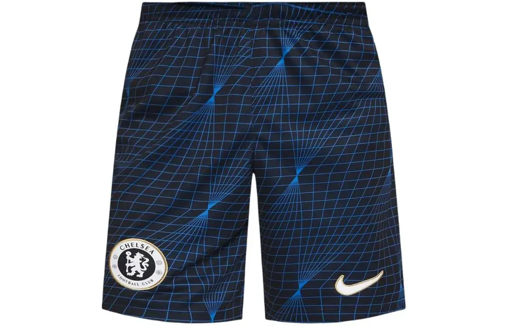 Nike Chelsea FC 2023/24 Stadium Away Soccer Bottom Men's Soaring/White