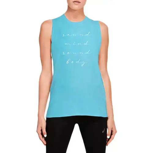 Asics XG Tank Top Women's Light Blue Gray