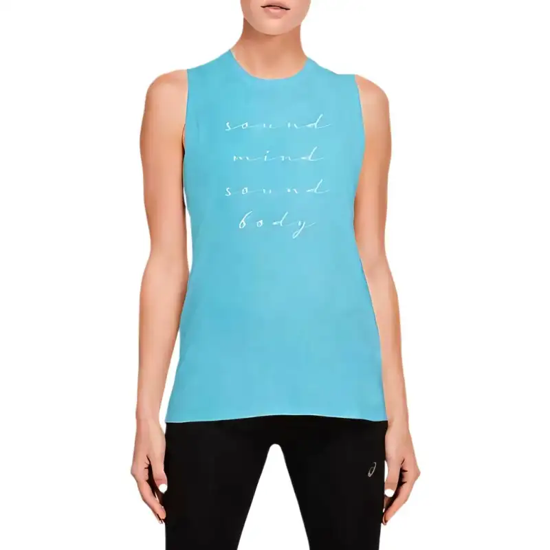 Asics XG Tank Top Women's Light Blue Gray