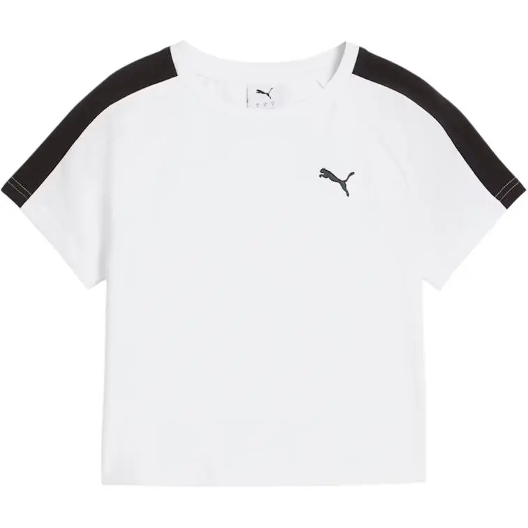 PUMA T-Shirts Women's White Crew Neck