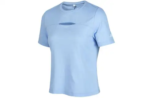 Skechers Regular T Shirt Women's Moon White Blue