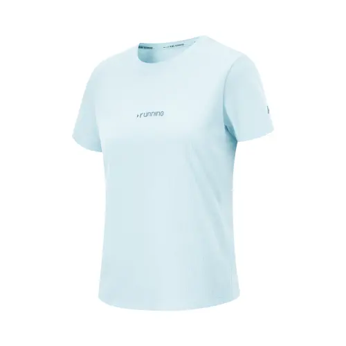 Li Ning Running Collection Running T Shirt Women's Light Sky Blue