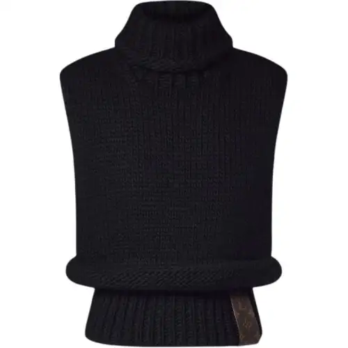 LOUIS VUITTON Trompe L’Oeil Knitted Turtleneck Pullover