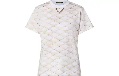 LOUIS VUITTON 3D Malletage Print T Shirt
