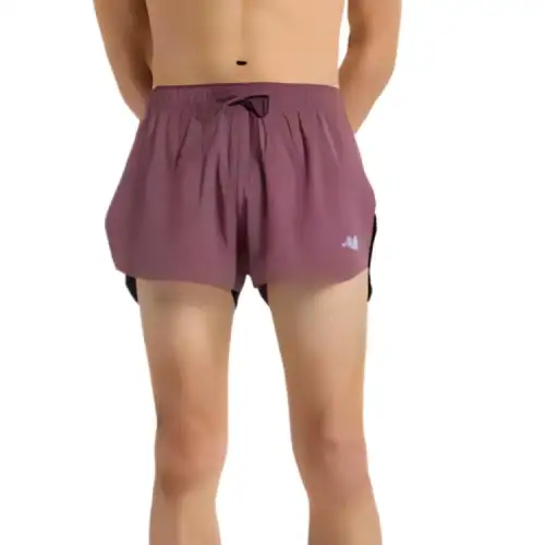 New Balance RC Split Short Sports Shorts Men's Purple