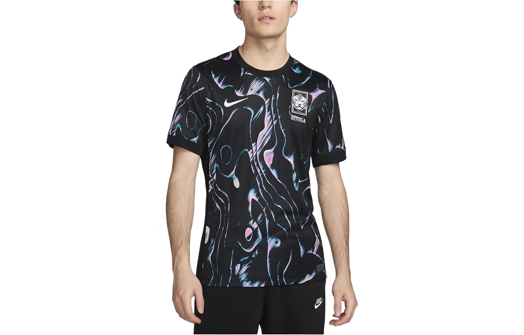 Nike South Korea 2024 Stadium Away Soccer Jersey Men’s Black