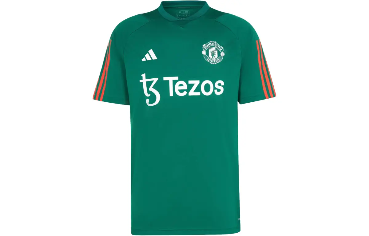 Adidas Manchester United Manchester United Tiro 23 Training Jersey Soccer Jersey Men's Green