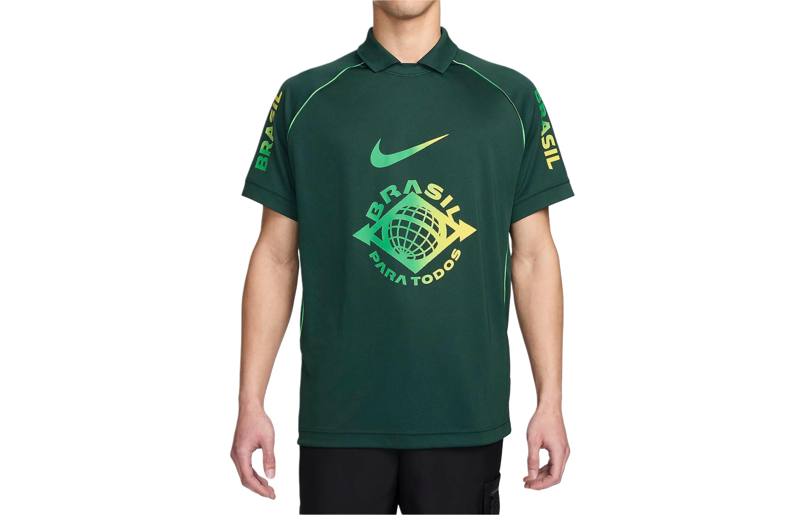Nike Men’s Dri FIT Football Shirt Soccer Jersey Men’s Professional Green