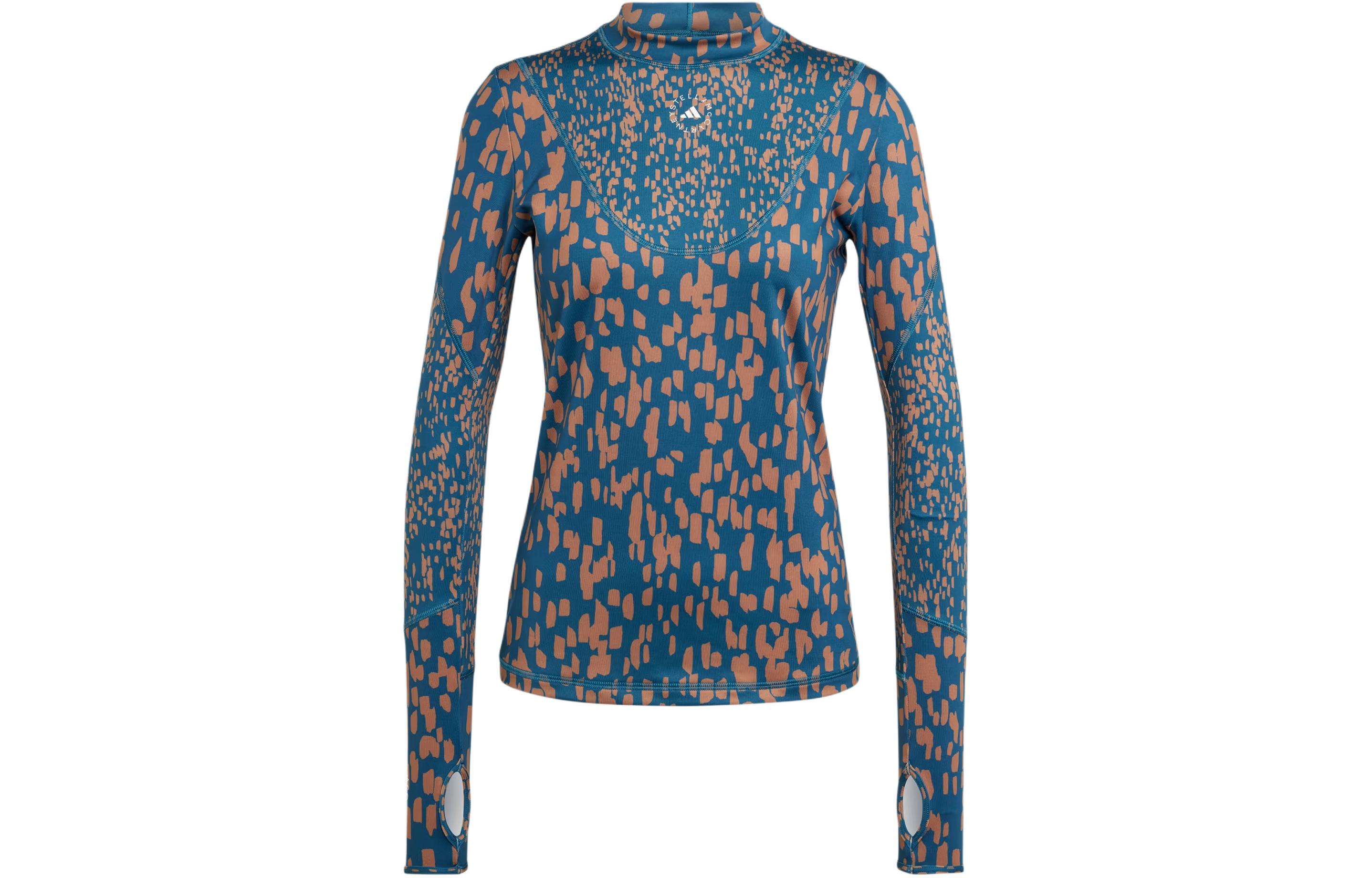 Adidas Free Shipping With AdiClub Adidas By Stella McCartney TruePurpose Training Long Sleeve Printed Tee